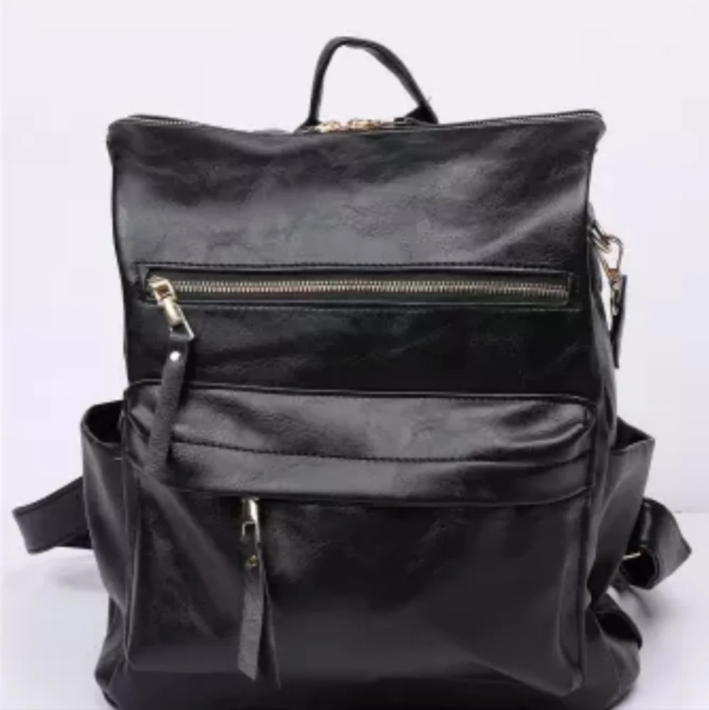 1 left😄New faux leather versatile backpack - Picture 11 of 15
